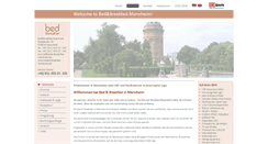 Desktop Screenshot of bedandbreakfast-mannheim.de